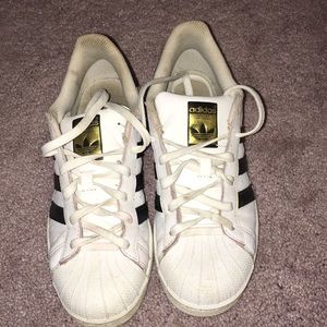 White adidas shoes